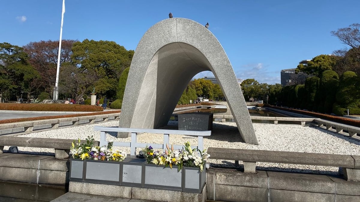 広島市長が平和宣言 核兵器のない世界へ若い世代に行動を呼びかけ